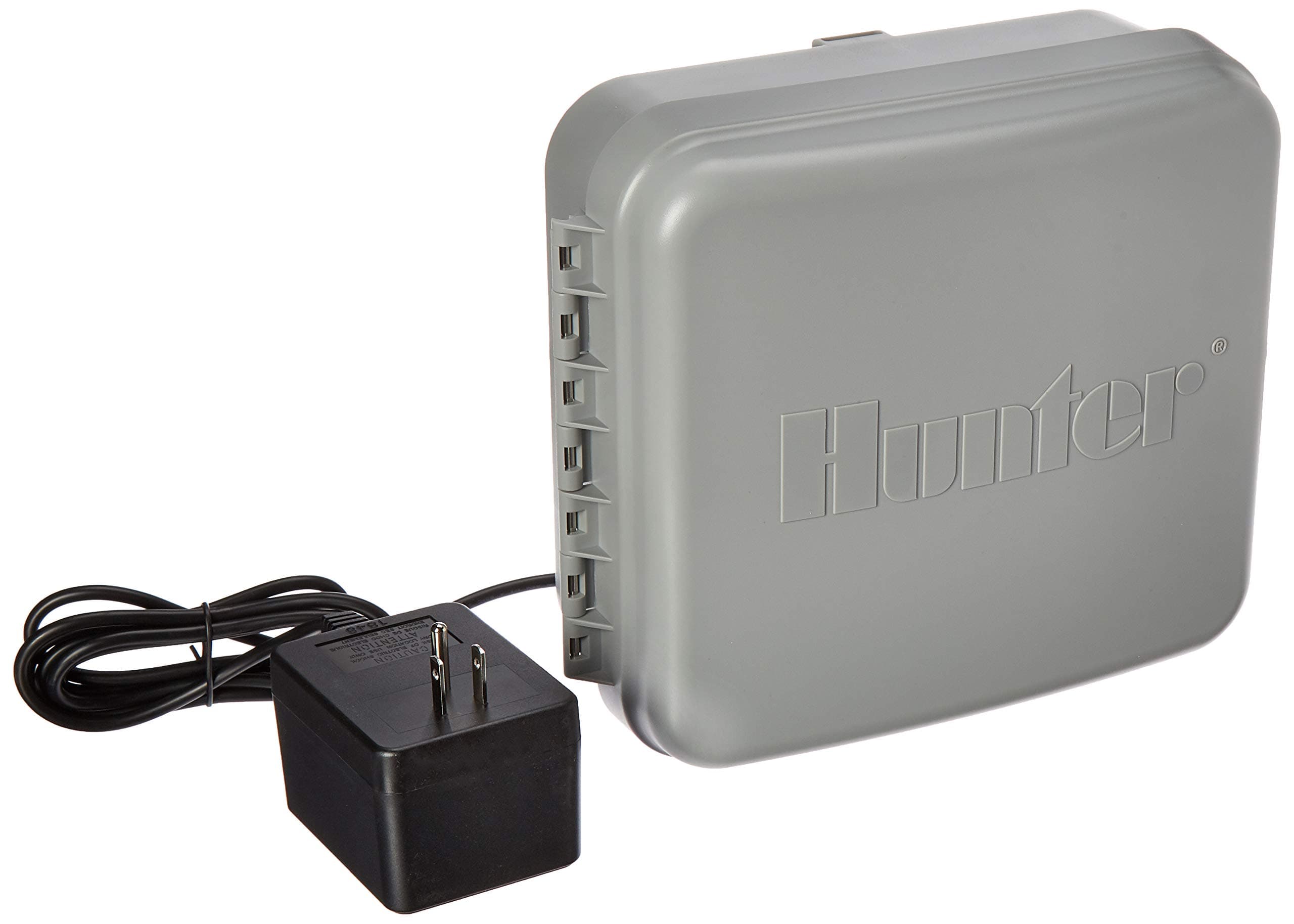 Hunter Pro-C PC-400i 4 Zone Base Controller; Indoor with Plug-in Transformer, Gray, Small