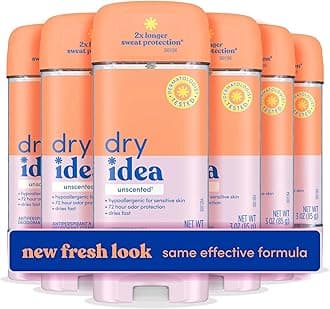 Dry Idea Gel Deodorant & Antiperspirant for Women - Hypoallergenic for Sensit...