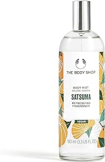 Satsuma Body Mist – Refreshes and Cools with a Citrus Scent – Vegan – 3.3 oz