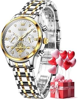 Womens Watch Fashion Dress Diamond Roman Numerals Ladies Analog Quartz Stainless Steel Waterproof Luminous Date Female Watch Gift