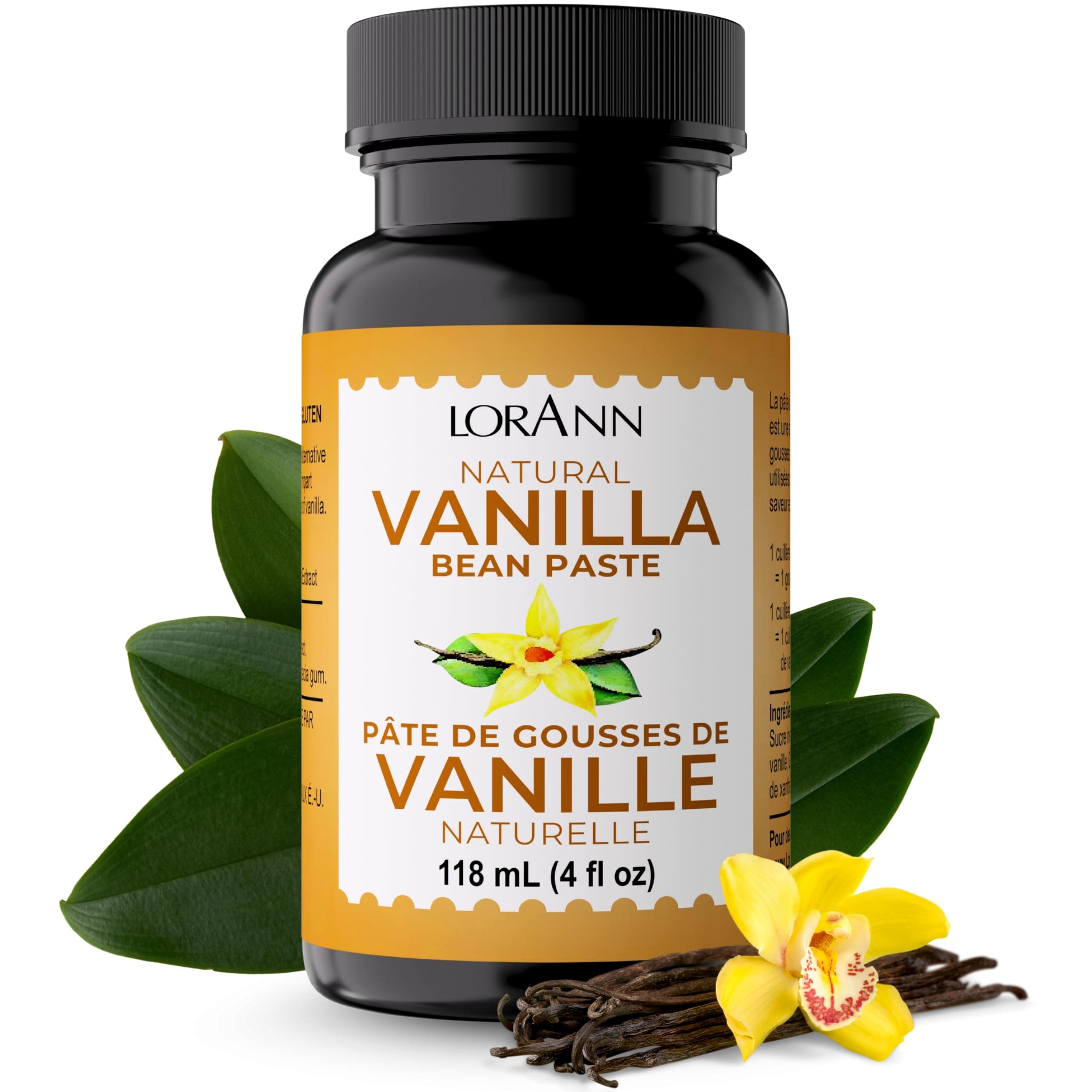 Natural Vanilla Bean Paste, 4 ounce