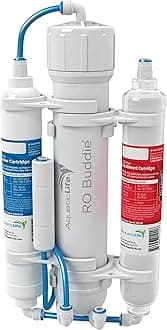 Aquatic Life RO Buddie 3-Stage Reverse Osmosis Water Filtration System, RO Unit 50 GPD