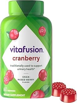 VitafusionCranberry Gummies 60 Count