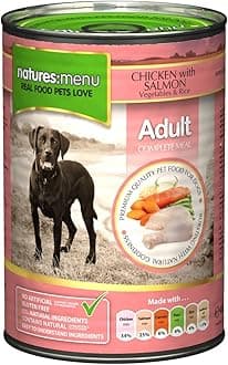 Natures Menu - Chicken with Salmon Tin (400gm)
