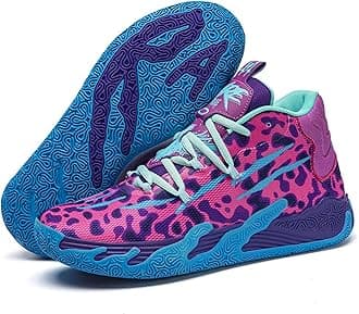 Men's Basketball Shoe Anti Slip Men's Basketball Shoe Men's Basketball Shoe Outdoor Sports Shoe(45 EU, F2)