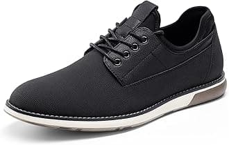 Bruno Marc Men's Plain Toe Oxford Shoes Business Formal Derby Dress Sneakers Crossflex GentEdge