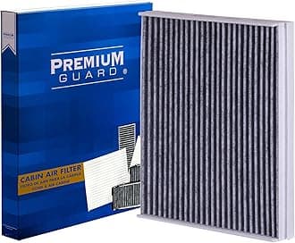 PG Cabin Air Filter PC8214C | Fits 2015-2025 Ford F-150, 2017-2025 F-250 Super Duty, F-350 Super Duty, 2018-2024 Expedition, 2017-2024 F-550 Super Duty, 2018-2024 Lincoln Navigator