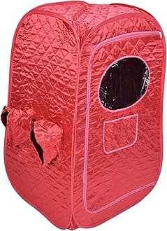 Steam Sauna Box, Folding Sauna Tent for Two People Use, Portable Steam Box Waterproof Sauna Tent Home Spa Sauna Steamer Household Steam Room for Health Care/Detoxification/Stress Relief
