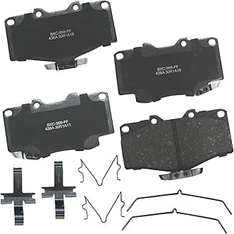 BENDIX SBC436A Stop By Brake Pads for Car Brakes, 4 Pack