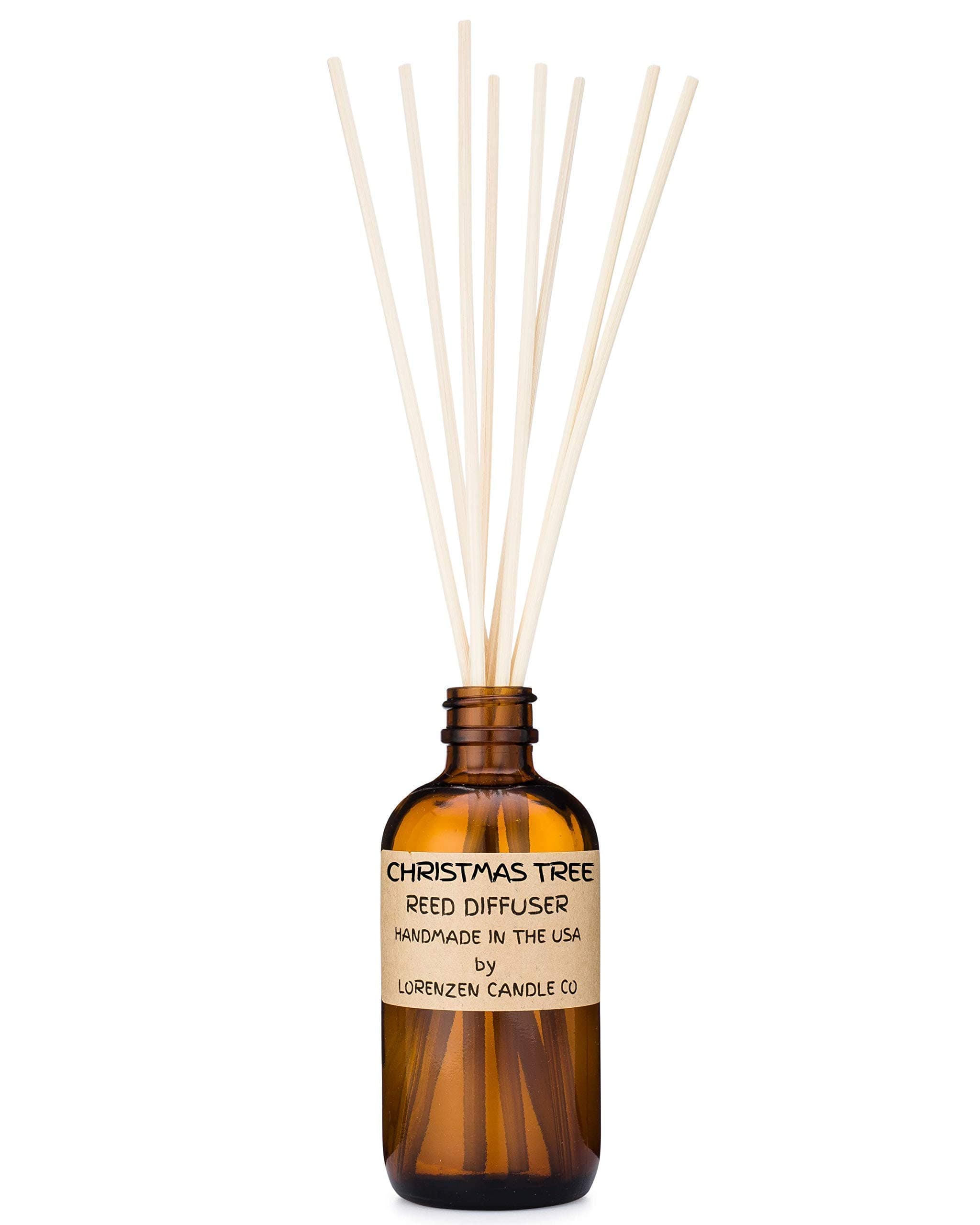 Christmas Tree Reed Diffuser Set | Handmade in The USA by American Workers | Lasts for 2-3 Months |