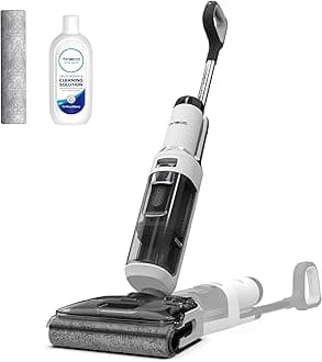 Floor ONE Stretch S6 Cordless Wet Dry Vacuum Cleaner, 180°Lay-Flat Smart Vacuum Mop, 40 Minutes Long Runtime 158℉ Flashdry Self-Cleaning, Dual-Sided Edge Cleaning Lightweight Floor Cleaner
