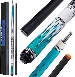 Carbon Fiber Pool Cue Stick Wrapless Dragon Professional (Full Carbon Technology Low Deflection Billiard Cues,12.5mm,147cm)