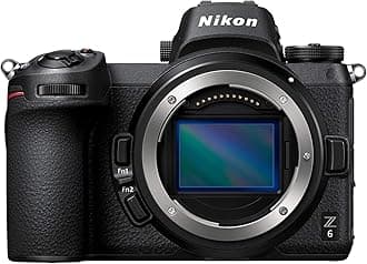 Nikon - Z6 Mirrorless 4K Ultra HD Video Camera [Body with FTZ adapter] - International Version - Black