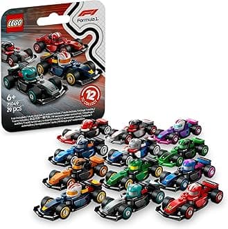 LEGO 71049 Minifigure F1(R) Collectors Race Car Toy Birthday Present Blocks Educational Boys Girls Children 6 Years 7 Years 8 Years 9 Years Vehicles Car Mini Car Mom Father