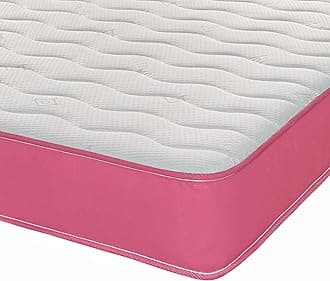 eXtreme comfort ltd Hybrid Cooltouch Colours Mattress | 2ft6 Small Single (75cm x 190cm) | Memory Foam & Coil Spring | Plush Feel | Cooltouch Plus Sleep Surface | 18cm Deep | Pink | Maximum Value