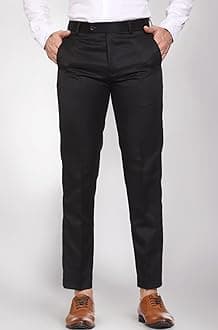 MALENO Men's Casual Trousers for Men | Slim Fit Trousers for Men |Trousers for Men | Men Formal Pant