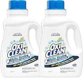 Laundry Liquid Stain Remover, White Revive, 40 Loads, 50 Oz
