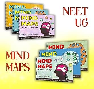 NEET UG Mind Maps for Biology, Chemistry, and Physics Preparation (Class 11 + 12) | Meiosis Publications | NEET 2025/2026/2027