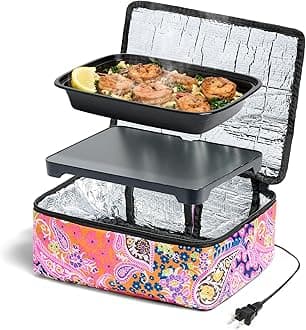 HotLogic Food Warming Tote, Lunch, Paisley