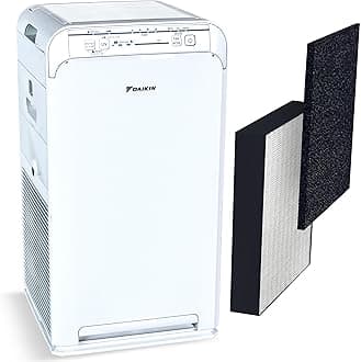 DAIKIN Room Air Purifier, HEPA Air Purifier, Air Purifier with HEPA Filter, Activated Carbon Filter, Pre-Filter and UVC LED Light, Zero Ozone Product, CARB Certified, 10.5 x 10.5 x 19.5 in (MCB50YSAU)