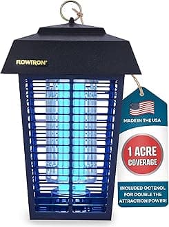 Flowtron Mosquito-Lamp-International-Eco-Friendly-Bug-Zapper-Electric-Mosquito-Lamp-Dual-Mosquito-Zapper-Lamp-Indoor-Insect-Trap-Portable-Killer-Lamp9684