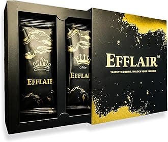 Efflair Premium Chocolate for Men & Women | Indulgence with Natural Herbs | Romantic Gift | Gluten-Free & Vegan | 2x20g