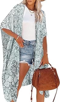 Moss Rose Women Summer Bikini Kimono Bathing Suit Cover Ups for Swimwear