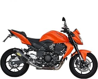 Kawasaki Z750 Z750R 2007-2013 Exan Exhaust Silencer OVAL X-BLACK Carbon New