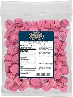 Pink Wintergreen Mints 12 oz Bulk Bag