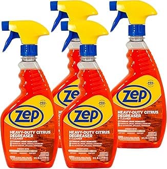 Zep Heavy-Duty Citrus Cleaner Spray Bottle 24 Fl oz (Pack of 4)