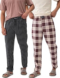 DAMENSCHThe Stretch Men's Woven Cotton Tapered Fit Pyjama Pants