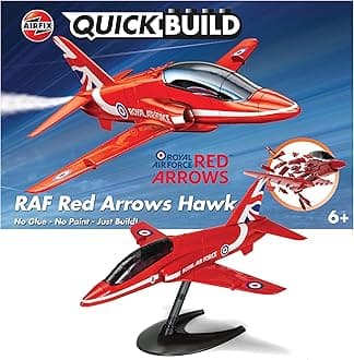 Airfix J6018 RAF Red Quick Build Arrows Model Kit