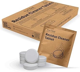 Kettle and Water Distiller Cleaning Tablets | 100% Removal of Limescale & Residue | Ultra Powerful x16 Individually Wrapped Power Tablets