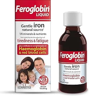 Gentle Iron and Nutrient Liquid - Reduce Tiredness and Fatigue | Maintain Health and Vitality | Natural Iron Source