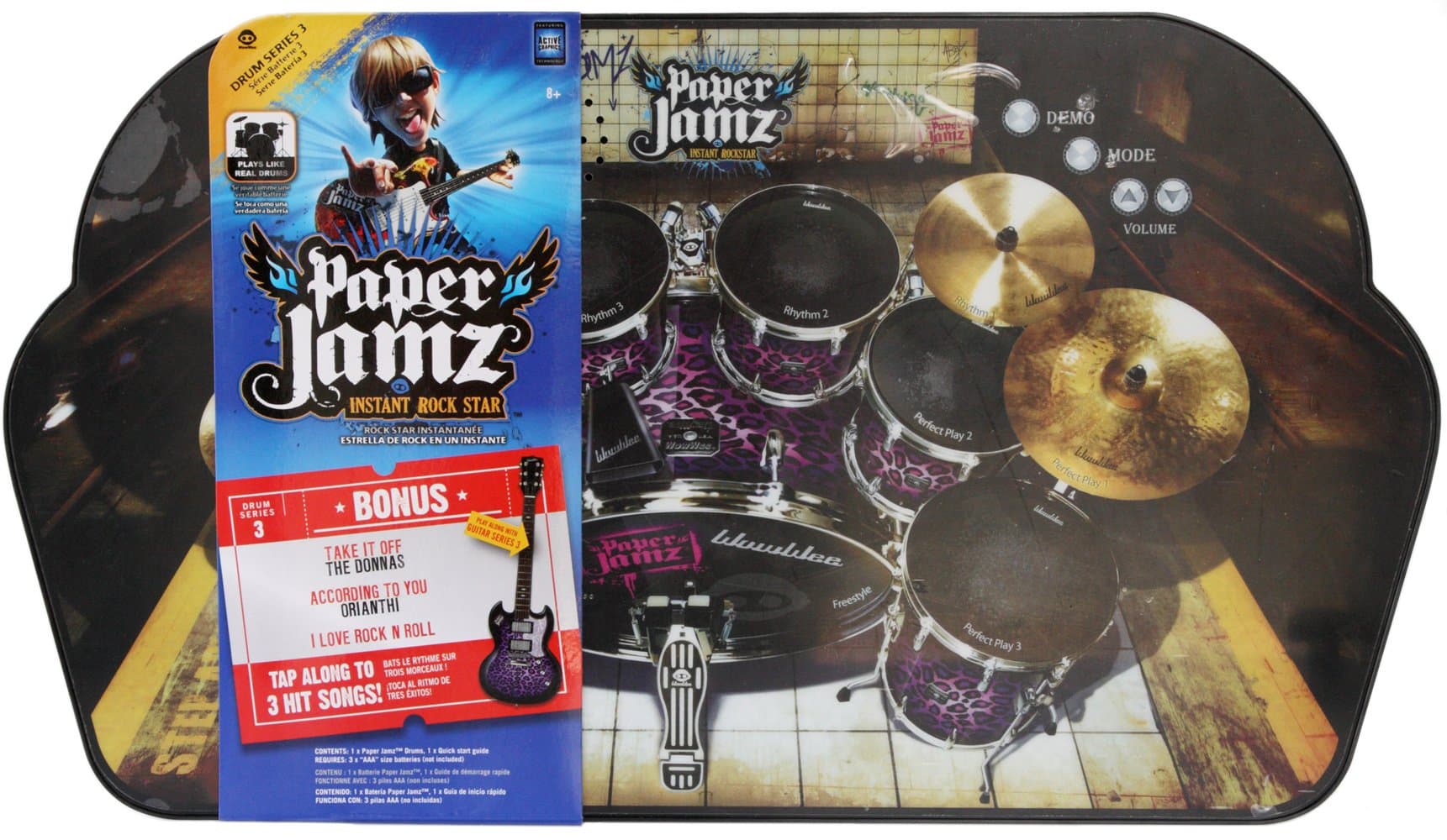 Paper Jamz Instant Rock Star Drum Series