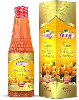 Ripe Mango Fruit Syrup