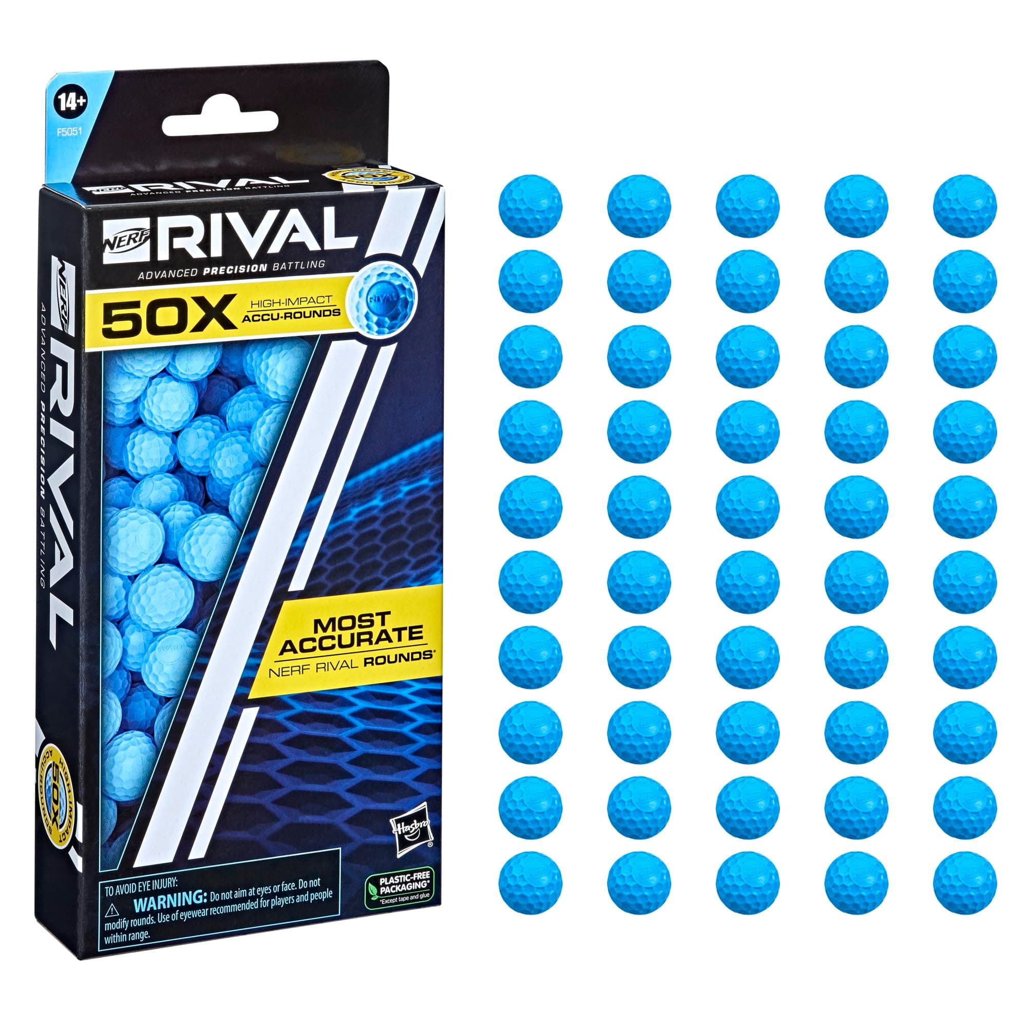 - Rival 50 Accu-Round Refill Pack