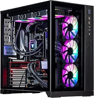 Velztorm Septex CTO Gaming Desktop PC (AMD Ryzen 7 7700X 8-Core, Radeon RX 6900 XT 16GB, 16GB DDR5, 1TB PCIe SSD, 360mm AIO, 1000 W PSU WiFi 6, BT 5.2, Win 11 Home) VELZ0067