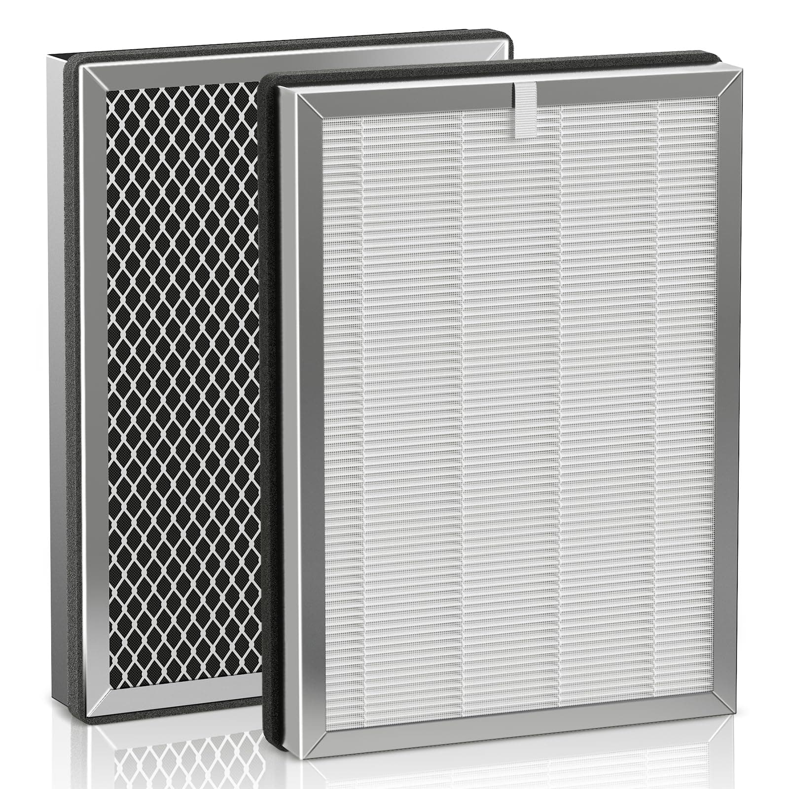 25 Replacement Filter for 25 Air Purifier S1/W1/B1, 3-in-1 True HEPA Activated Carbon Filter
