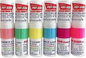 POY-SIAN Mark II Menthol Nasal Inhaler (Pack of 6)