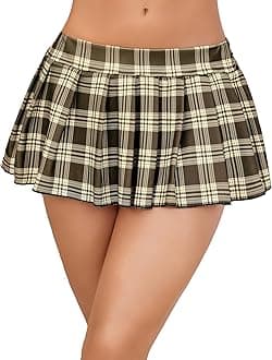 Avidlove Pleated Skirts for Women Y2k Mini Skirt Casual Short Skirts Micro Skirt XS-4XL