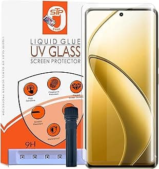 UV HD+ Tempered Glass Screen Protector Guard Compatible For Realme 10 Pro+ Plus 5G / 11 Pro / 11 Pro+ Plus (6.7 Inch, Pack of 1) Full Adhesive UV Curved Case Friendly HD+ Clarity