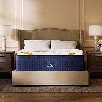DreamCloud Premier Rest 14" King Mattress - Luxury Gel Memory Foam - 365 Night Trial - Premium Pressure-Relieving Layers - Forever Warranty - CertiPUR-US® Certified