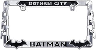 Batman Gotham City 3D Metal License Plate Frame