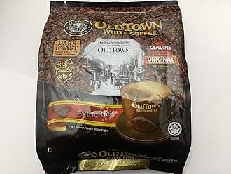 1 Packs- OLD TOWN -- 3 in 1 -(Dark Roast---Extra Rich)- White Coffee, 525g