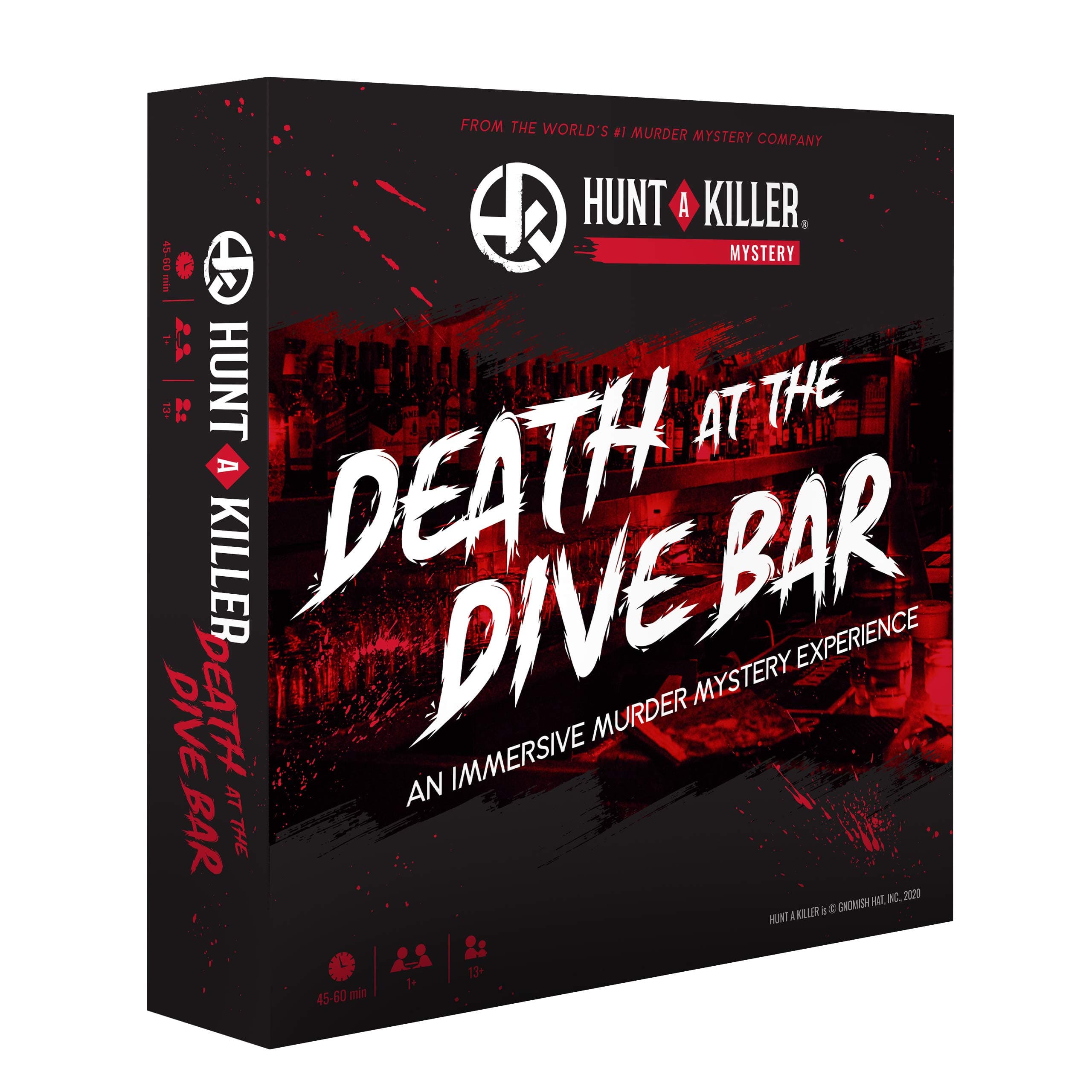 Hunt A Killer: Death At The Dive Bar, Solve a Murder at Old Scratch Tavern, Immersive Murder Mystery Game, Play Detective in Unsolved Mysteries, Great Gift For True Crime Fans, Designed for Ages 14+