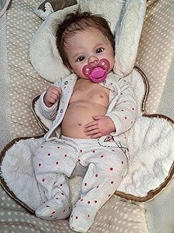 Zero Pam Reborn Baby Dolls Silicone Full Body 18 in Waterproof Anatomically Correct Girl Silicone Baby Doll Reborn Babies that Look Real Realistic Babys Doll