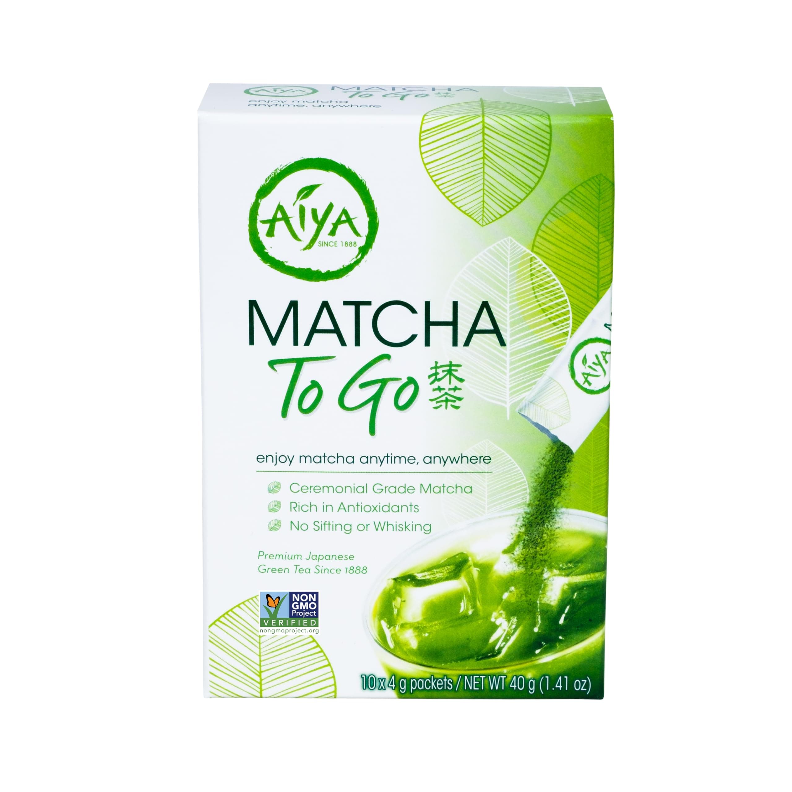 Matcha To Go - 10 Packets Per Box (1 Box)