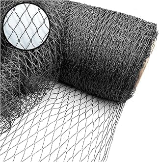 Extra Strong Woven Mesh Garden Netting Heavy Duty Anti Bird Pond Fruit, Pea Plant Protection Professional Grade. Various Sizes (8m Wide, 30m Long)