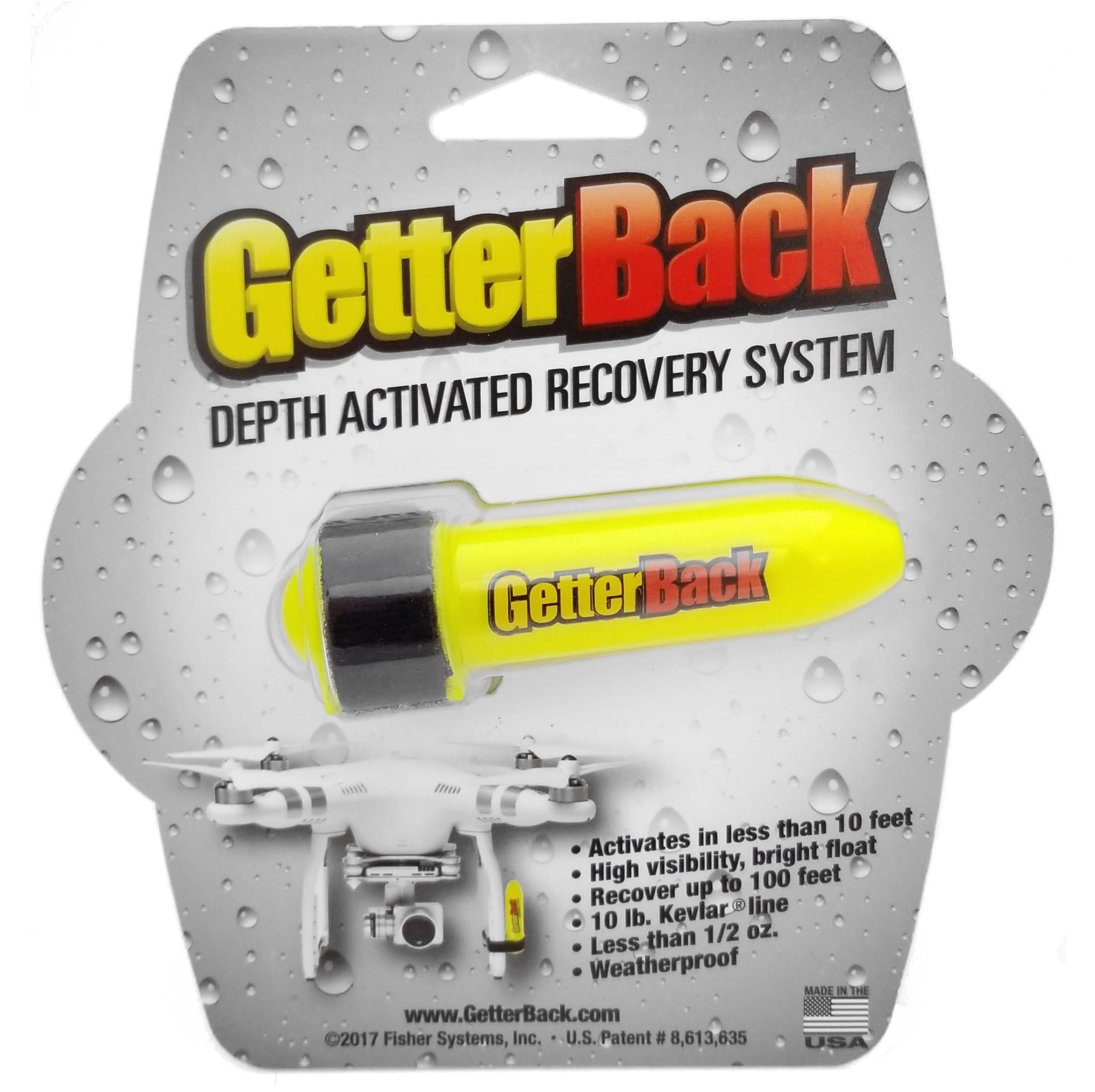 GetterBack Depth Activated Underwater Recovery System